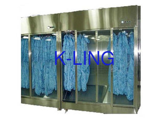 Hastane Temiz Oda İçin Paslanmaz Çelik 304 Steril Giysi Saklama Dolabı