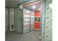 Otomatik Roll Up Hava Duşu Tüneli PVC Kepenk Kapıları Temiz Oda Girişi İçin Kargo Hava Duşu