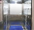 Sınıf 10000 Temiz Oda Laboratuvarı Paslanmaz Çelik Hava Duşu, PCL Kontrolü