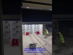 Enerji verimliliği Kargo Hava Duş Odası Hızlı Dolaşan Kapı ile 3 Yan Üfleme