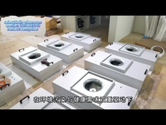 HEPA Filtresi Tipi 50W Güç Tüketimi ile Standart / Özel Fan Filtre Birimi