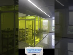 Farmasötik endüstrisi için tek yönlü veya tek yönlü olmayan yumuşak duvarlı temiz oda