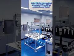 Havalandırma Kompakt V Bank Filtre Plastik Çerçeve F7 F9 Filtre