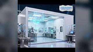 Mikroelektronik için Modüler Temiz Oda ISO Sertifikalı