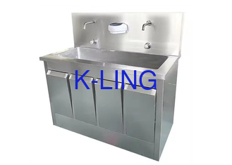 Temiz Oda için Sabun dağıtıcısı ile Kızılötesi İndüksiyon Tıbbi El Yıkama Lavabosu