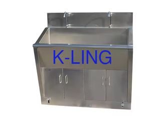 1-1.2mm Paslanmaz çelik kalınlığı Özel Eller Ücretsiz Beyaz / Gri Çamaşırhane