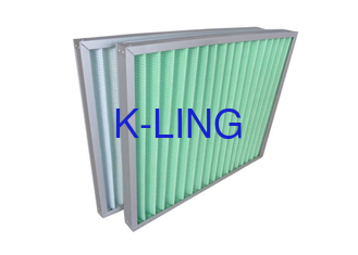 Endüstriyel ortamlar için kutu ambalajında yüksek nem dayanıklı pleated panel ön filtre