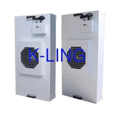 Sınıf 100-1000 Temizlik Fan Filtre Birimi En yüksek verimlilik için toz kaplı çelik ve gümüş