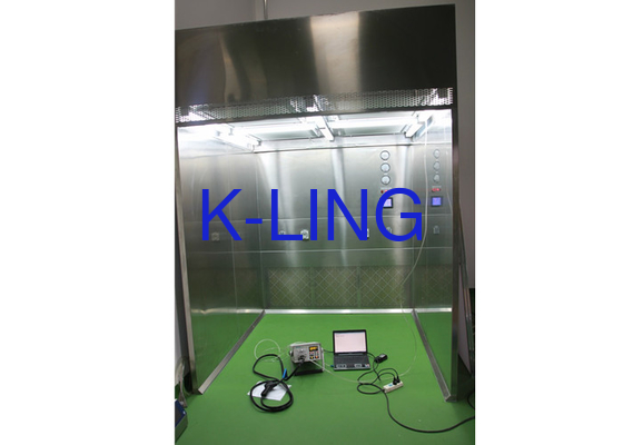 LCD Ekranlı Özel PLC Denetimli Ağırlık Kulübesi Gümüş Paslanmaz Çelik Tasarımı