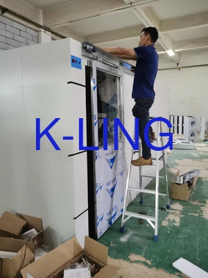 Mikroelektronik Kontrol Paneli Hava Duşu Temiz Oda Hava Duşu LED Işığıyla