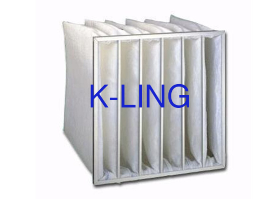 Sentetik lifli galvanizli çelik hava filtresi 50Pa başlangıç basıncı
