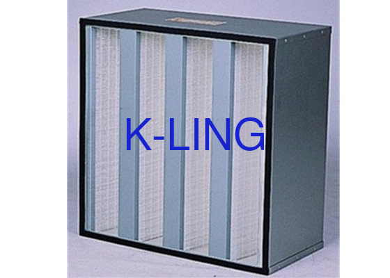 Vitre lif Minipleats 80 derece çalışma sıcaklığı ile V hücre filtresi