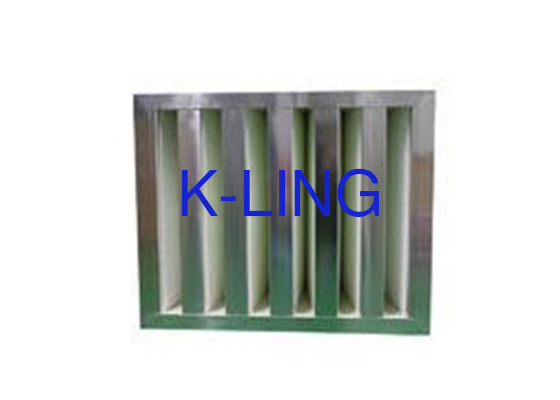 Vitre lif Minipleats 80 derece çalışma sıcaklığı ile V hücre filtresi