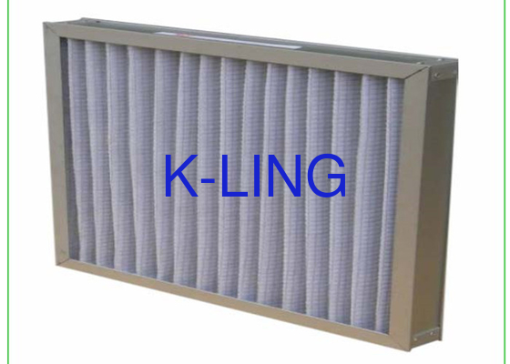 96 mm kalınlığında G4 verimliliği ve özelleştirilebilir gözenekliliği olan yalın panel hava filtreleri