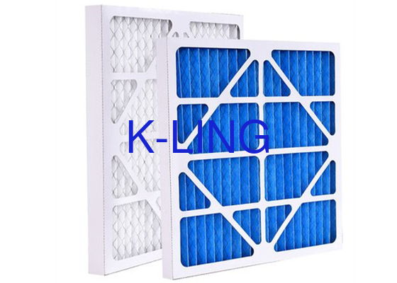 MERV 8 verimlilik derecesi ile filtreleme pleated panel pre-filter