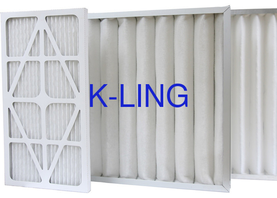 MERV 8 verimlilik derecesi ile filtreleme pleated panel pre-filter