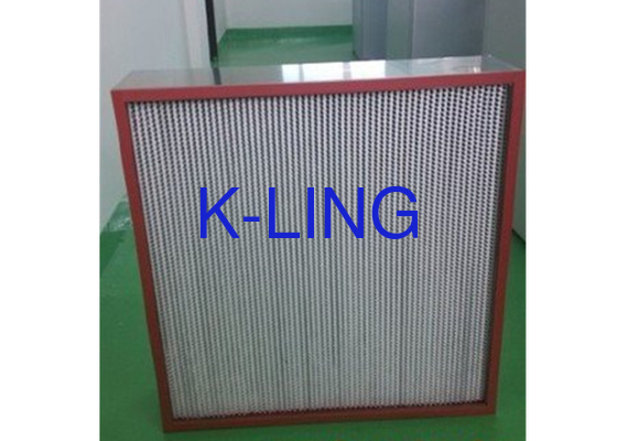99.9995% verimliliği ile Mini Pleated Hava Filtresi Özel Boyut ve Çerçeve