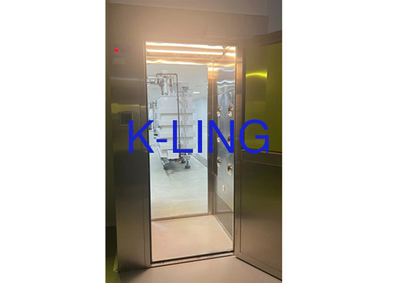 PLC Kontrollü Kilitleme Sistemi LED ile hava duş / hava duş odası