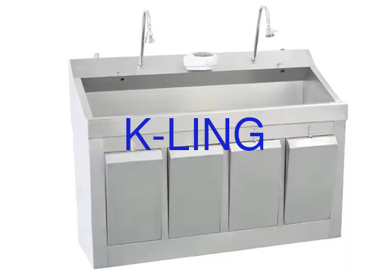 Temiz Oda için Sabun dağıtıcısı ile Kızılötesi İndüksiyon Tıbbi El Yıkama Lavabosu