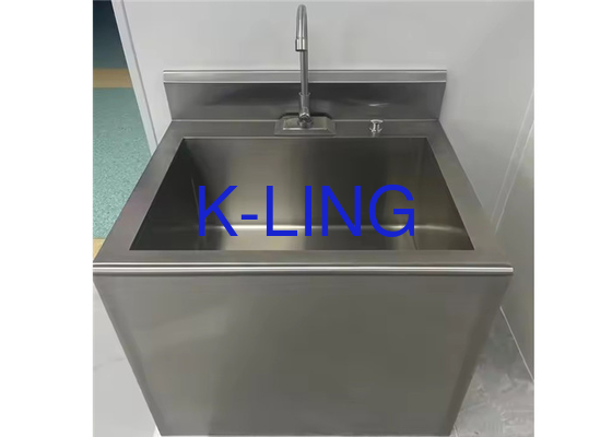1-1.2mm Paslanmaz çelik kalınlığı Özel Eller Ücretsiz Beyaz / Gri Çamaşırhane