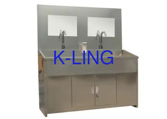 Hastane için Sabun dağıtıcısı ile Özel Boyutlu Paslanmaz Çelik Lavabo