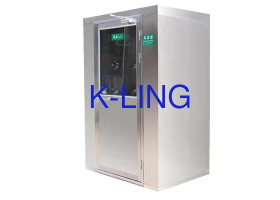 Özel hava akışı paslanmaz çelik hava duş odası Gürültü seviyesi≤65dB