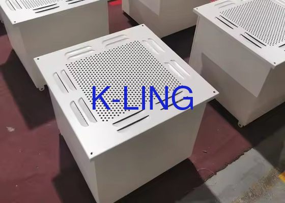 200 CFM HEPA Filtre Kutusu 110V/220V güç kaynağı ile Toz kaplı çelik çerçeve
