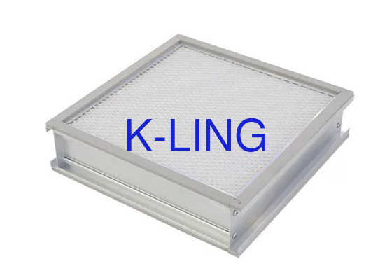 Galvanize Cap Ultra Yüksek Verimlilikli Hava Filtresi Polyurethane Sızdırıcı ile