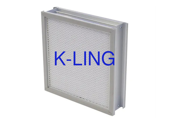 Galvanize Cap Ultra Yüksek Verimlilikli Hava Filtresi Polyurethane Sızdırıcı ile