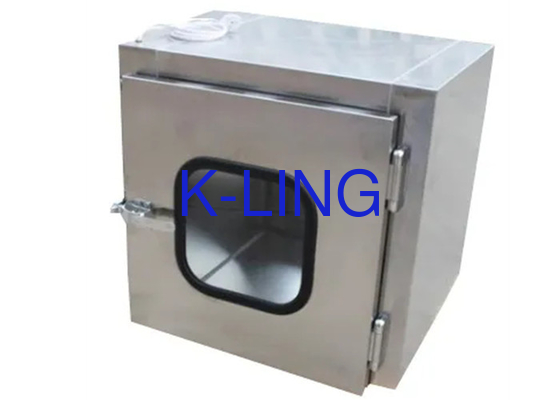 600*600*600mm İç İş Bölgesi Temiz Oda Geçiş Kutusu Özelleştirilebilir Kalkıtma ve Desteklenmiş İniş