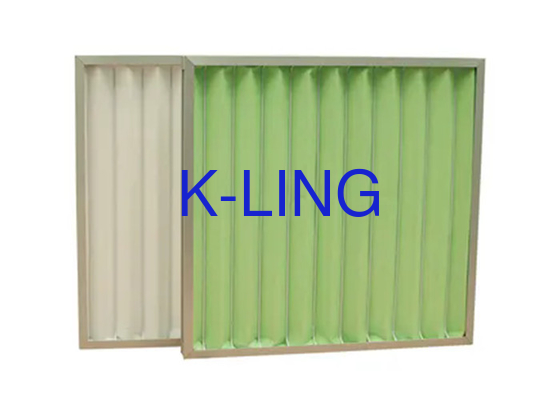 Yüksek Performanslı Merv8 Merv11 Merv13 HVAC Derin Pleated Panel Fırın Hava Filtreleri AC Birimleri İçin HVAC Hava Filtreleri