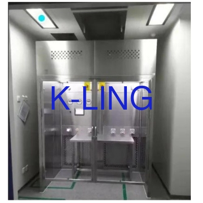Toz ağırlığı için paslanmaz çelik laminar akış kabin H13 F6 G3 filtreleme adımı