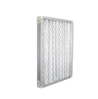 G1-G4 150-250 son direnci ve basınç düşüşü 0.2" WG ile yalın panel hava filtreleri