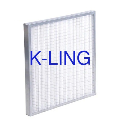 Kokudan kurtulma oranı % 95 Pliated Panel Hava Filtresi ve Sonunda Direniş 150-250