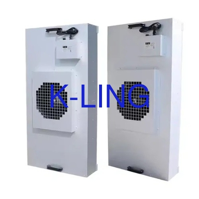 Sınıf 100-1000 Temizlik Fan Filtre Birimi En yüksek verimlilik için toz kaplı çelik ve gümüş