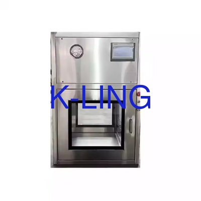 Hava akışı 0.45m/s ± 20% PLC kontrol sistemi ve ISO5 A sınıfı arıtma derecesi ile temiz oda ekipmanları