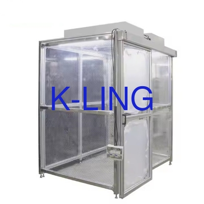 Alüminyum Çerçeve Malzemesi 4000x4000x2596mm ile GuangDong'dan orijinal Softwall Temiz Oda