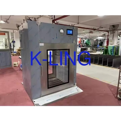 Paslanmaz Çelik Kulplu Temiz Oda Geçiş Kutusu Temiz ve Güvenli Üretim Ortamını Korur