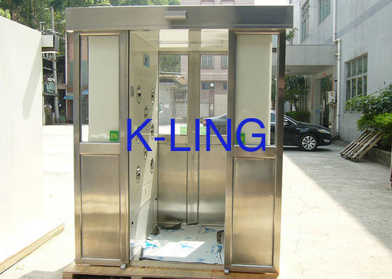 Kapasiteli Paslanmaz Çelik Hava Duşu, Acil Durdurma Butonlu, 1-2 Kişi Kapasiteli, 50Hz/60Hz Frekans