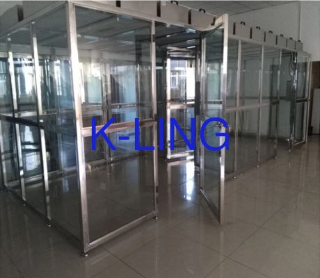 Customized Dust Free Clean Room with Powder Coated Steel Frame and Less Than 65 DB Noise Level
