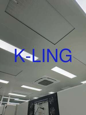 Hızlı Montaj ve Demontaj Yumuşak Duvarlı Temiz Oda, Hepa Filtreleme %99.99@0.3um ve Toz Boyalı Çelik Modüler Temiz Oda