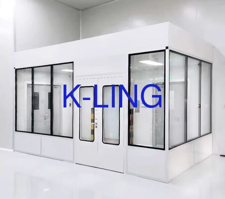 Sandwich Panel 50mm Module Cleanroom Featuring ISO5 ISO6 ISO7 ISO8 Purification Rank for Industrial