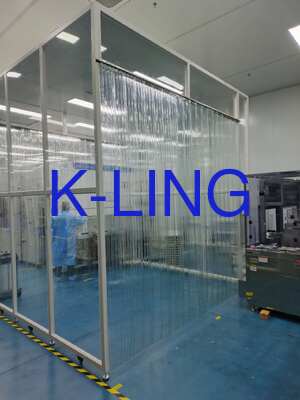HEPA/ULPA Filtreleri ile modüler temiz oda 99.995% @ 0.3μm, Fan Filtre Birimi 1175x1175x350mm ve ISO7 Sınıflandırması