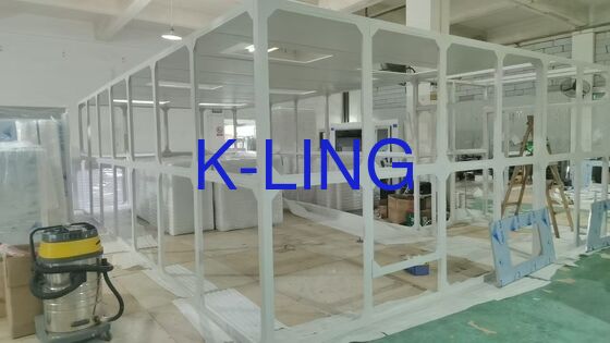 Hassas Üretim ve Güvence Süreçleri İçin 350 Lux'tan Fazla Aydınlatmaya Sahip Modüler Üretim Tesisi Temiz Odası