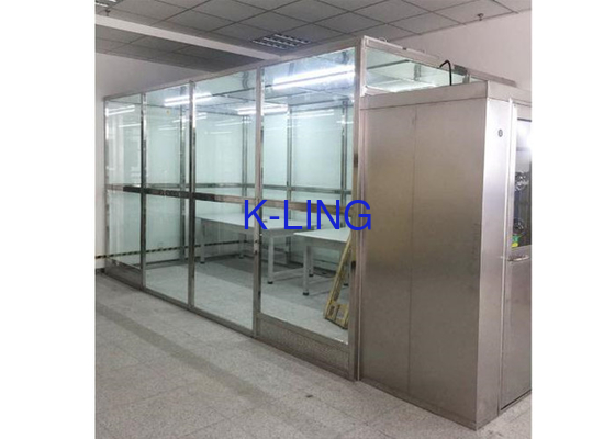 Eczane Modüler Oruç Softwall Temiz Oda Sınıf 100'den Sınıf 100000 SS Kare Boruya