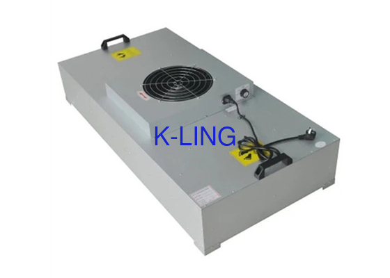 220VAC 50Hz Standart Boyutlu Fan Filtre Ünitesi Temiz Oda İçin Galvanizli Sac