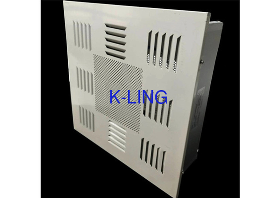 Sınıf 100 HEPA Filtre Kutusu Elektrostatik Püskürtme Dış Kabuklu Soğuk Şekillendirilmiş Çelik Levha