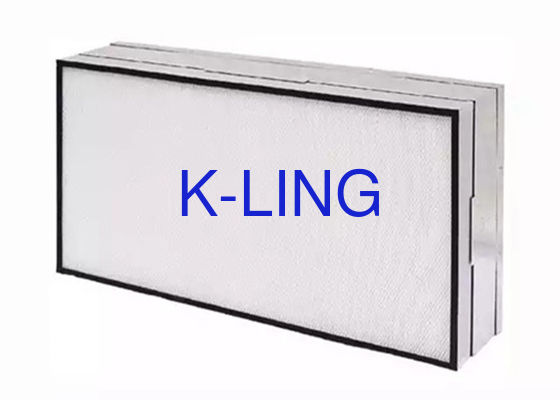 Fan Filtre Ünitesinin Değiştirilmesi İçin Ayırıcısız Mini Pileli HEPA hava Filtresi