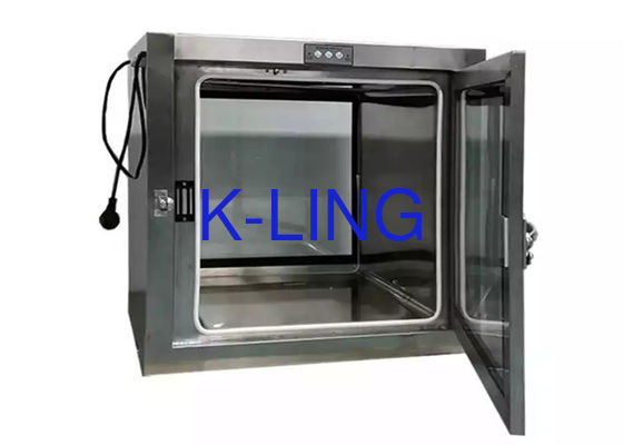 SUS304 Temiz Oda Özel Parametresi İçin Kutu Transfer Penceresinden Statik Geçiş