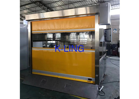 HEPA Filtreli 25m / S Hava Hızı Akıllı PVC Kapı Hava Duş Kabini